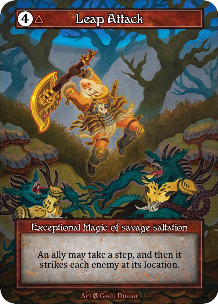 Leap Attack - Beta (Foil)