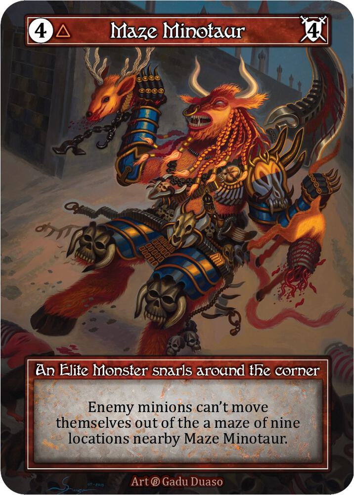 Maze Minotaur - Beta (Foil)