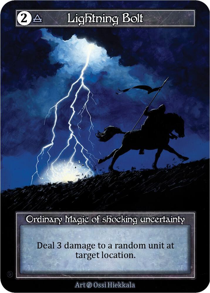 Lightning Bolt - Beta (Foil)