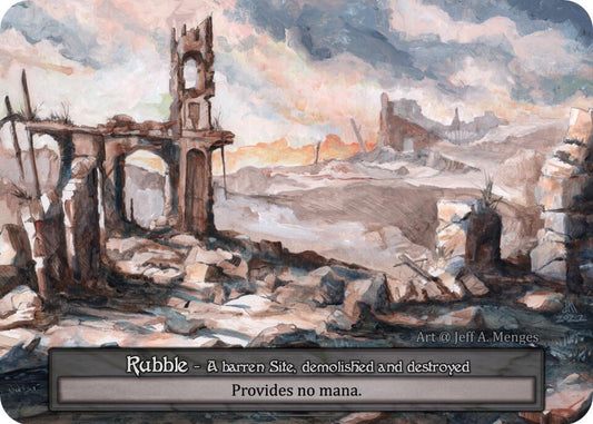 Rubble (Box Topper) - Alpha (Non-Foil)