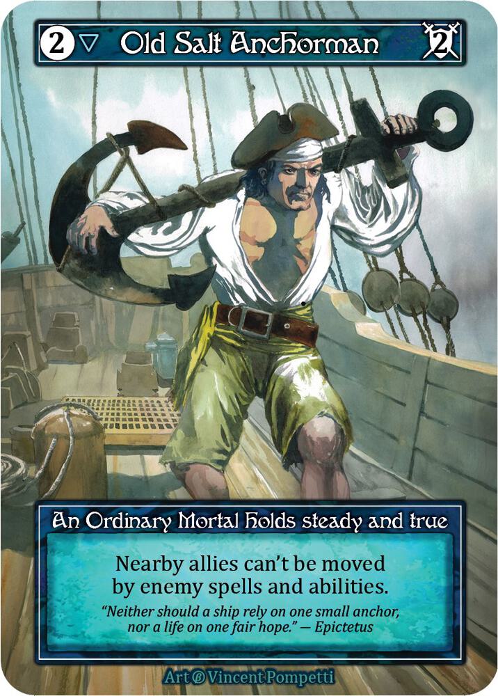 Old Salt Anchorman - Beta (Foil)