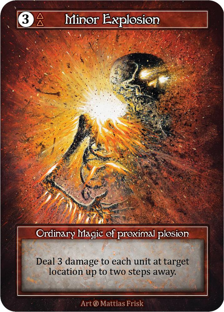 Minor Explosion - Beta (Foil)