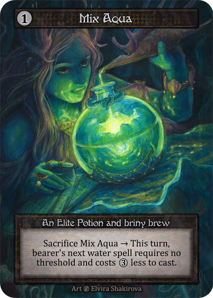 Mix Aqua - Beta (Non-Foil)