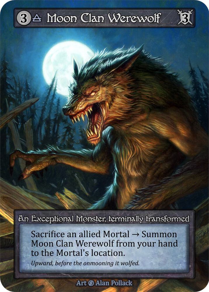 Moon Clan Werewolf - Beta (Non-Foil)