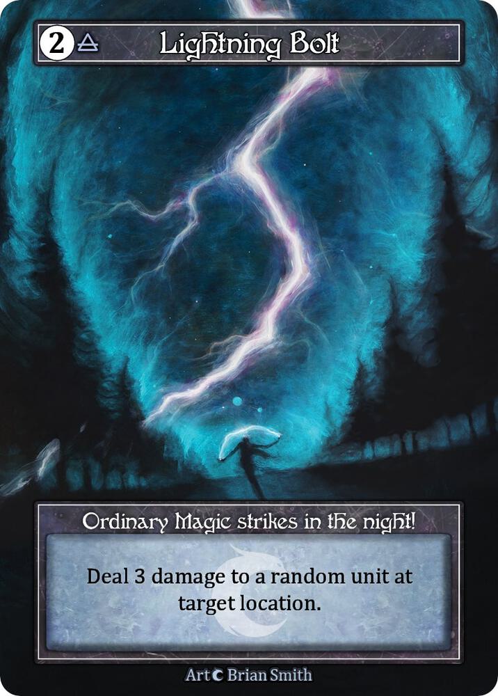 Lightning Bolt (Team Covenant Promo) - Beta (Foil)