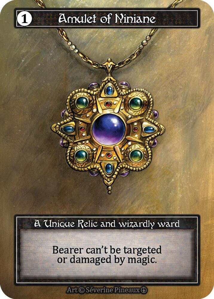 Amulet of Niniane - Arthurian Legends (Foil)