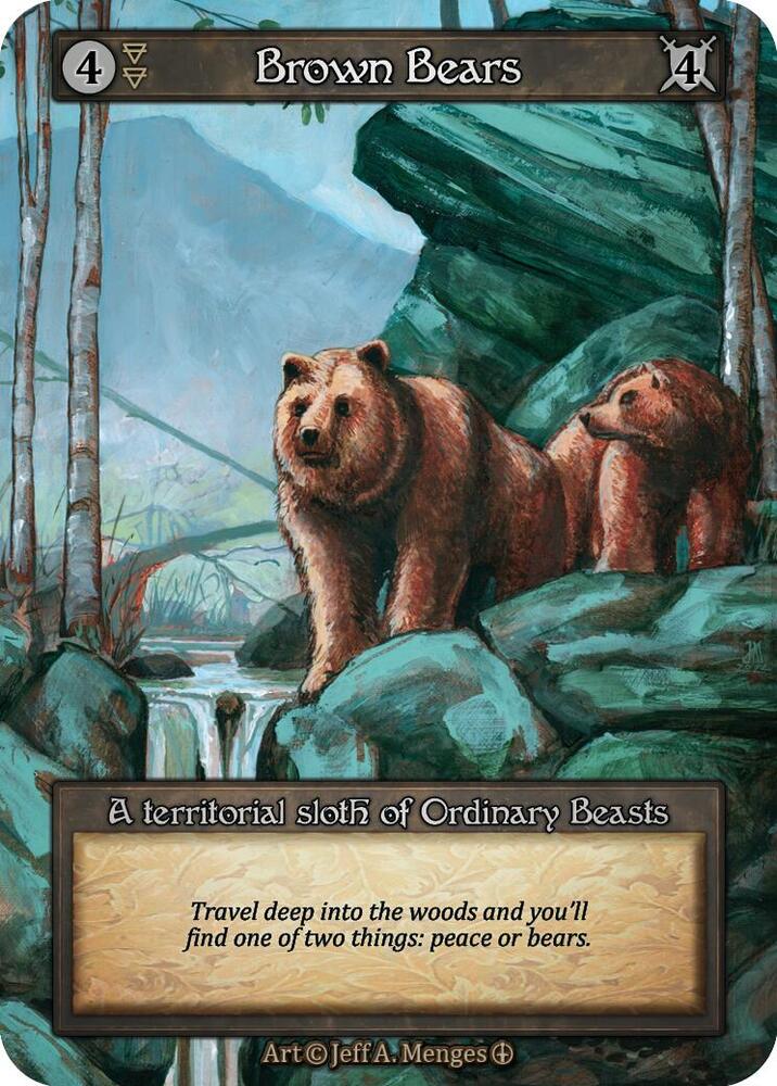 Brown Bears - Arthurian Legends (Non-Foil)