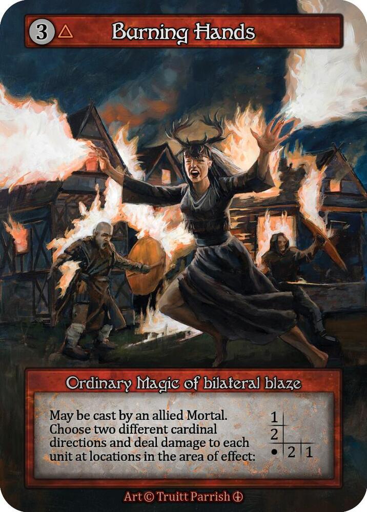 Burning Hands - Arthurian Legends (Non-Foil)