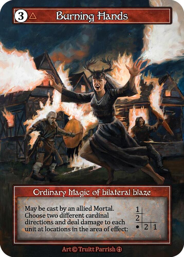 Burning Hands - Arthurian Legends (Foil)