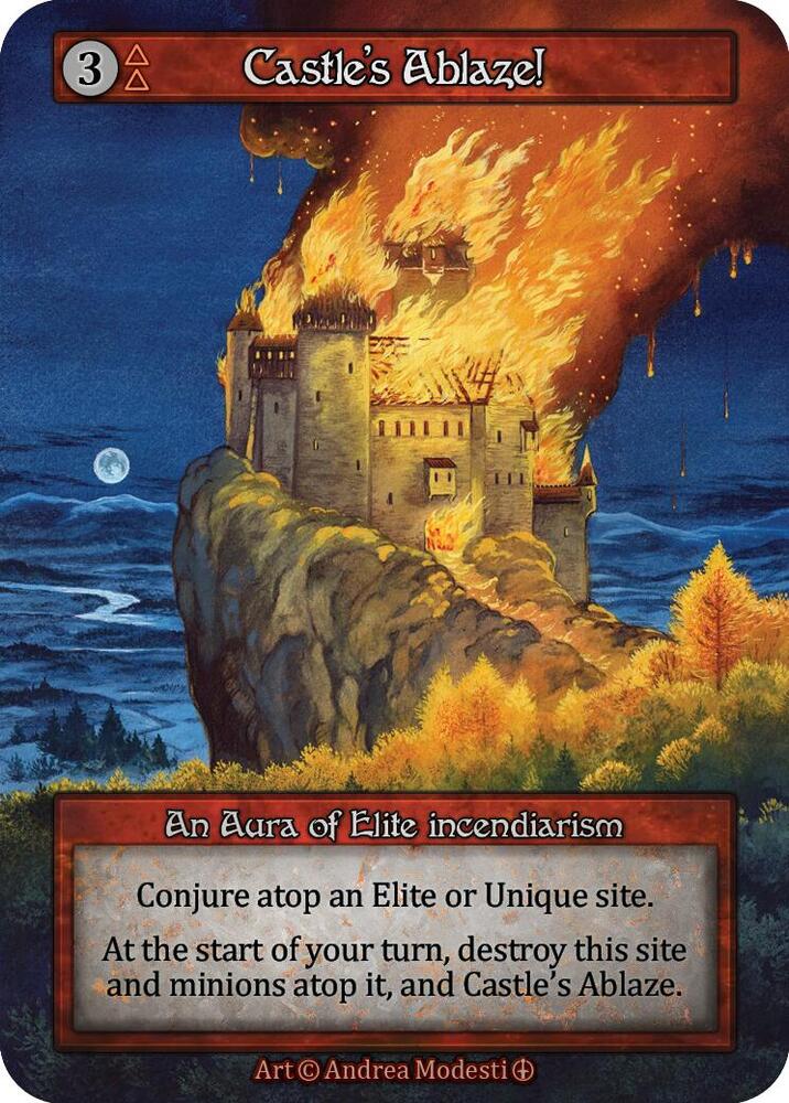 Castle's Ablaze! - Arthurian Legends (Non-Foil)