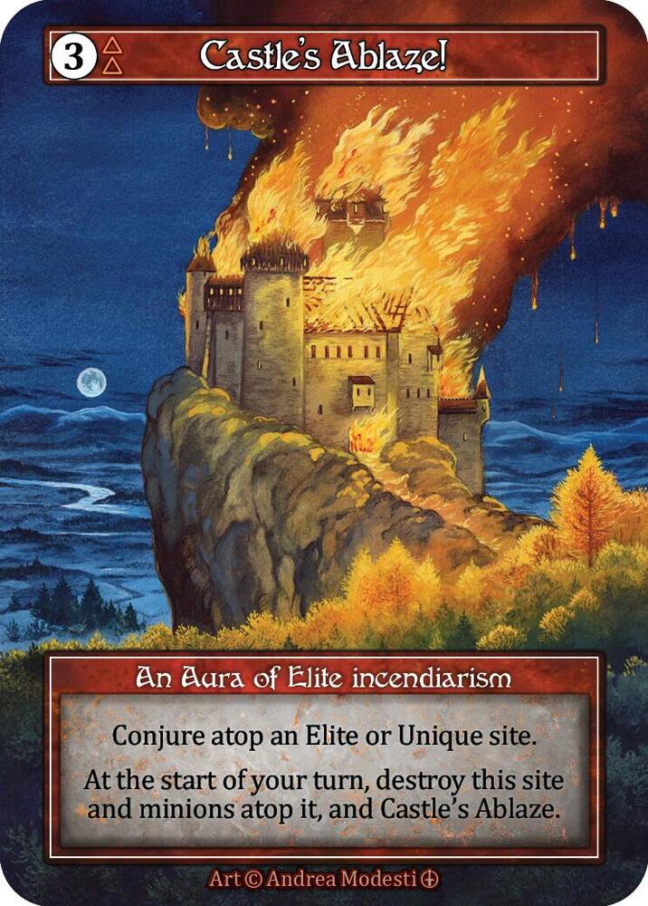 Castle's Ablaze! - Arthurian Legends (Foil)