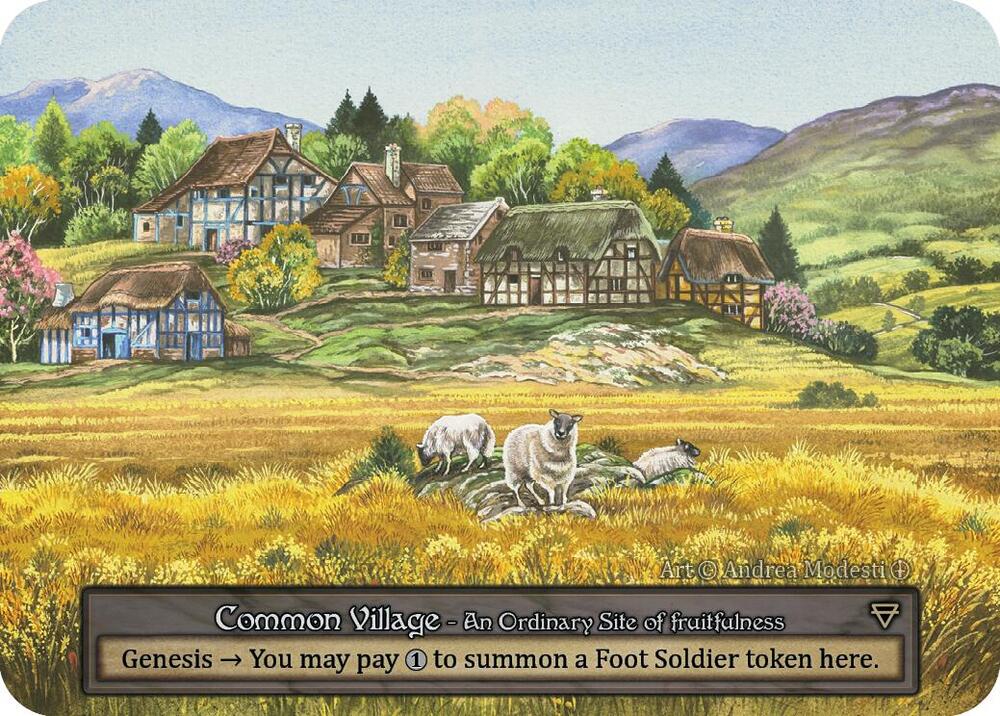 Common Village - Arthurian Legends (Non-Foil)