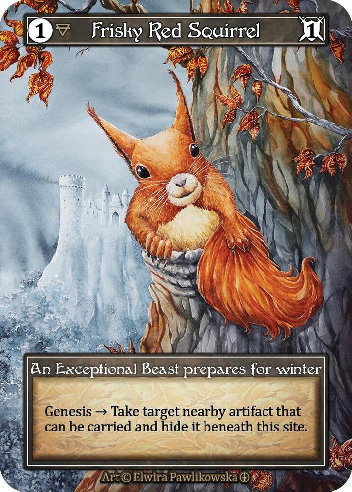 Frisky Red Squirrel - Arthurian Legends (Foil)