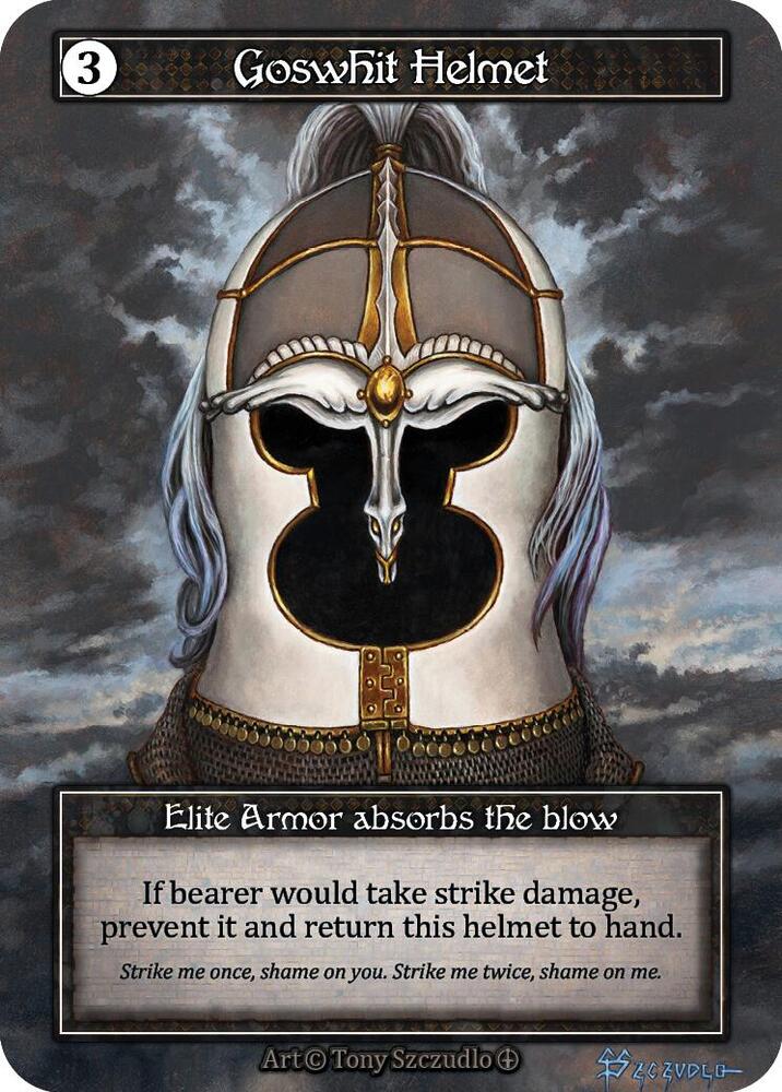 Goswhit Helmet - Arthurian Legends (Foil)