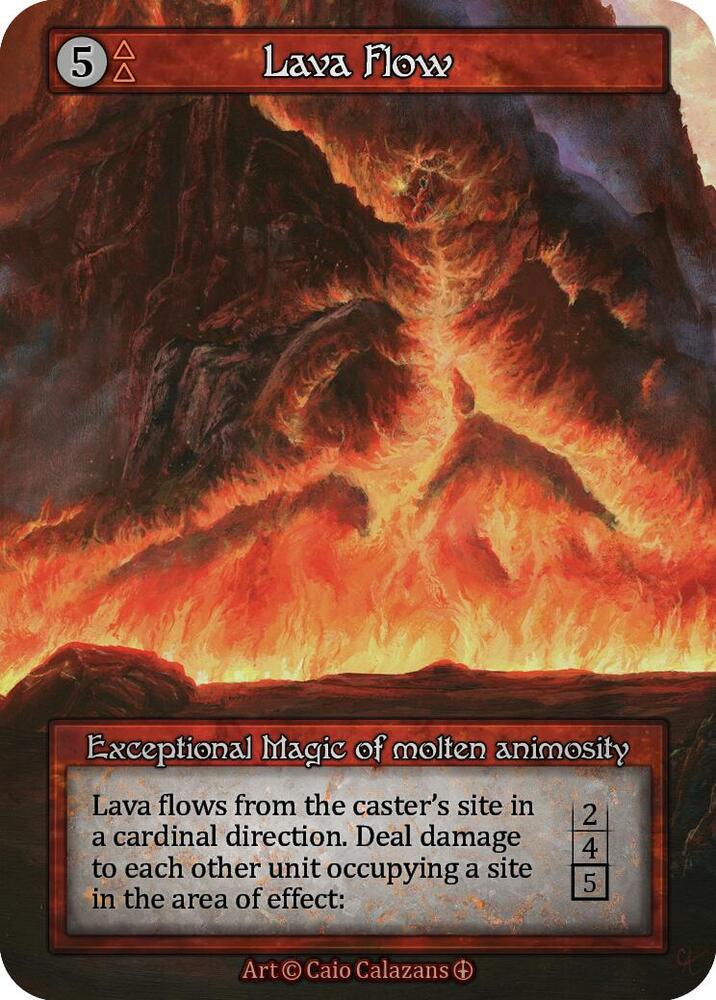 Lava Flow - Arthurian Legends (Non-Foil)