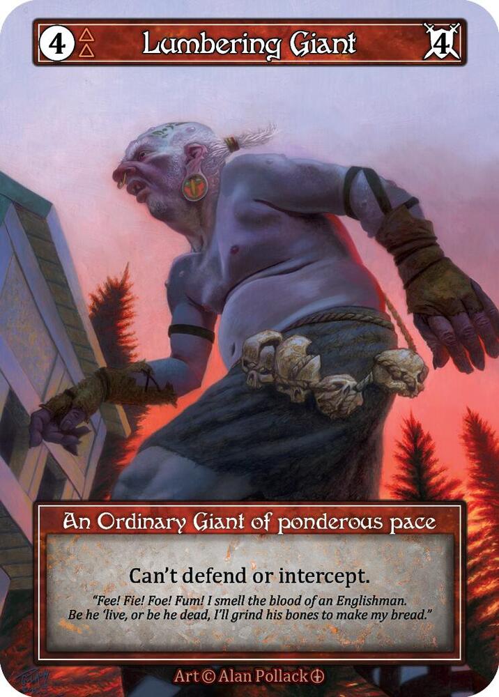Lumbering Giant - Arthurian Legends (Foil)