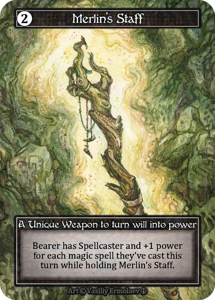 Merlin's Staff - Arthurian Legends (Foil)