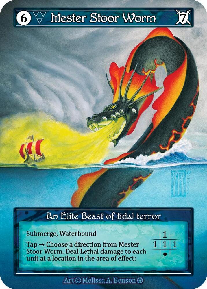 Mester Stoor Worm - Arthurian Legends (Foil)