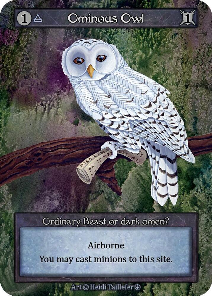 Ominous Owl - Arthurian Legends (Non-Foil)