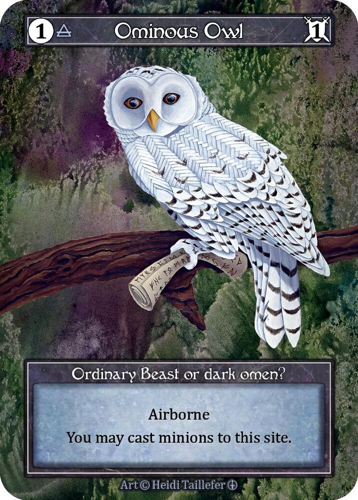 Ominous Owl - Arthurian Legends (Foil)