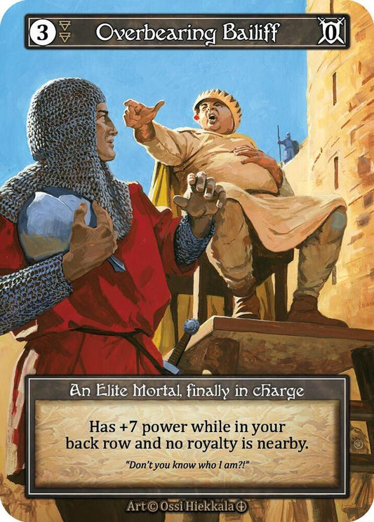 Overbearing Bailiff - Arthurian Legends (Foil)