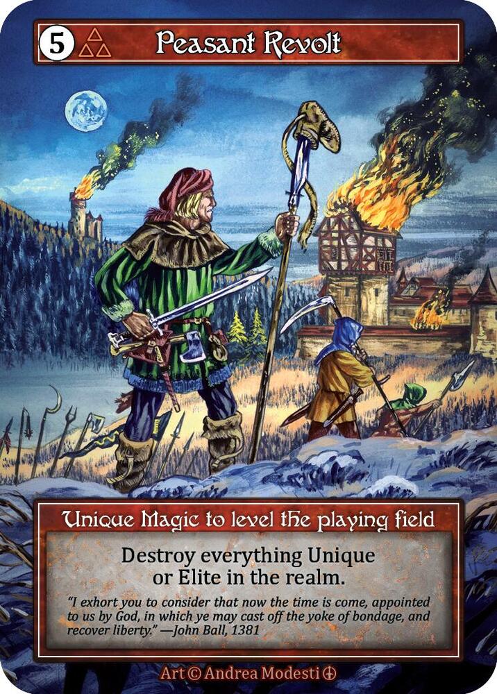 Peasant Revolt - Arthurian Legends (Foil)