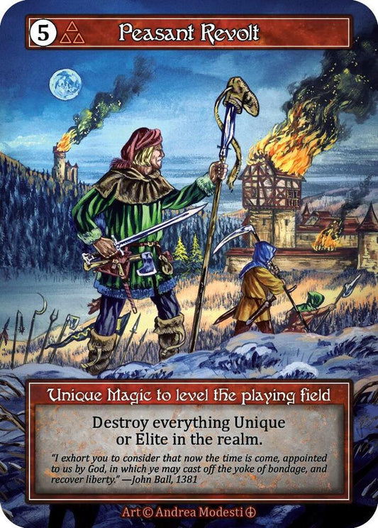 Peasant Revolt - Arthurian Legends (Foil)