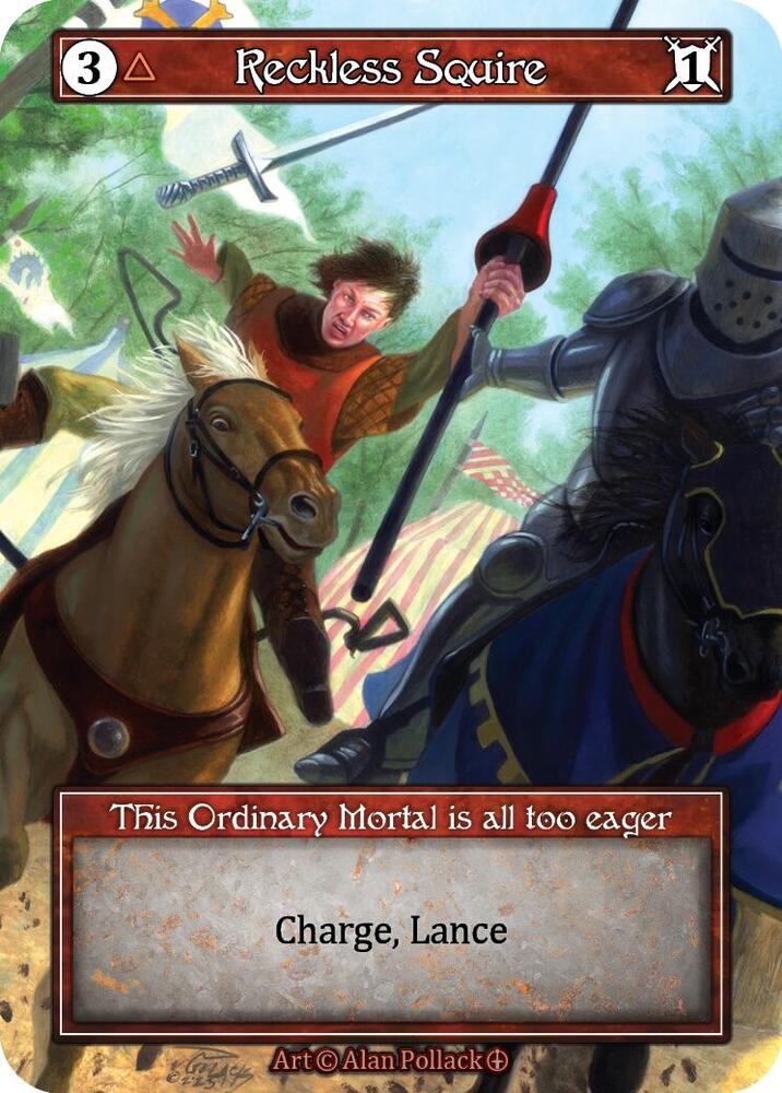 Reckless Squire - Arthurian Legends (Foil)