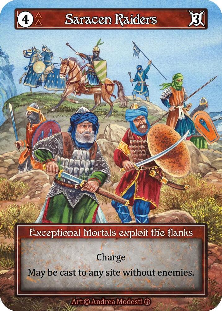 Saracen Raiders - Arthurian Legends (Foil)