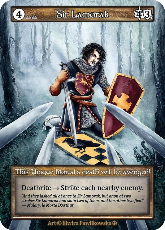 Sir Lamorak - Arthurian Legends (Foil)