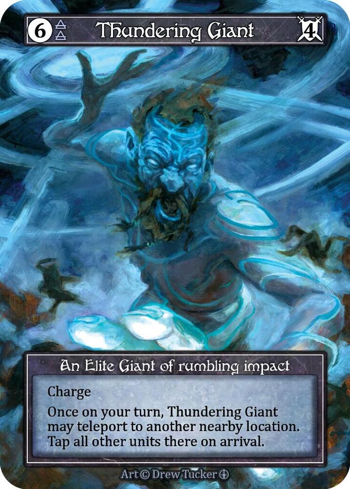 Thundering Giant - Arthurian Legends (Foil)