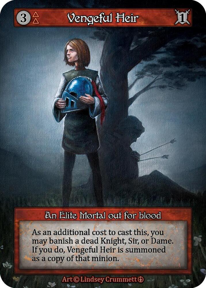 Vengeful Heir - Arthurian Legends (Non-Foil)