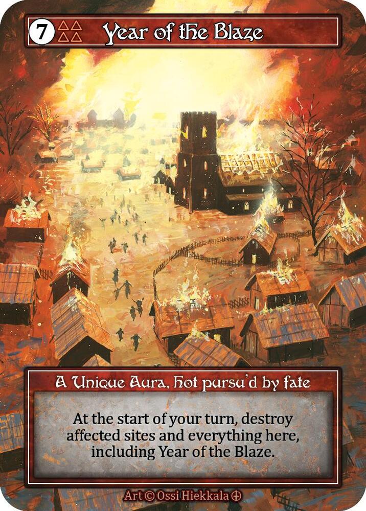 Year of the Blaze - Arthurian Legends (Foil)