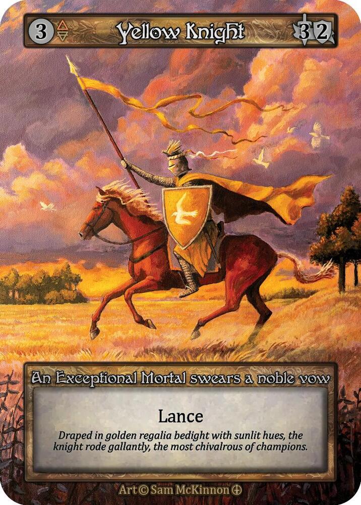 Yellow Knight - Arthurian Legends (Non-Foil)