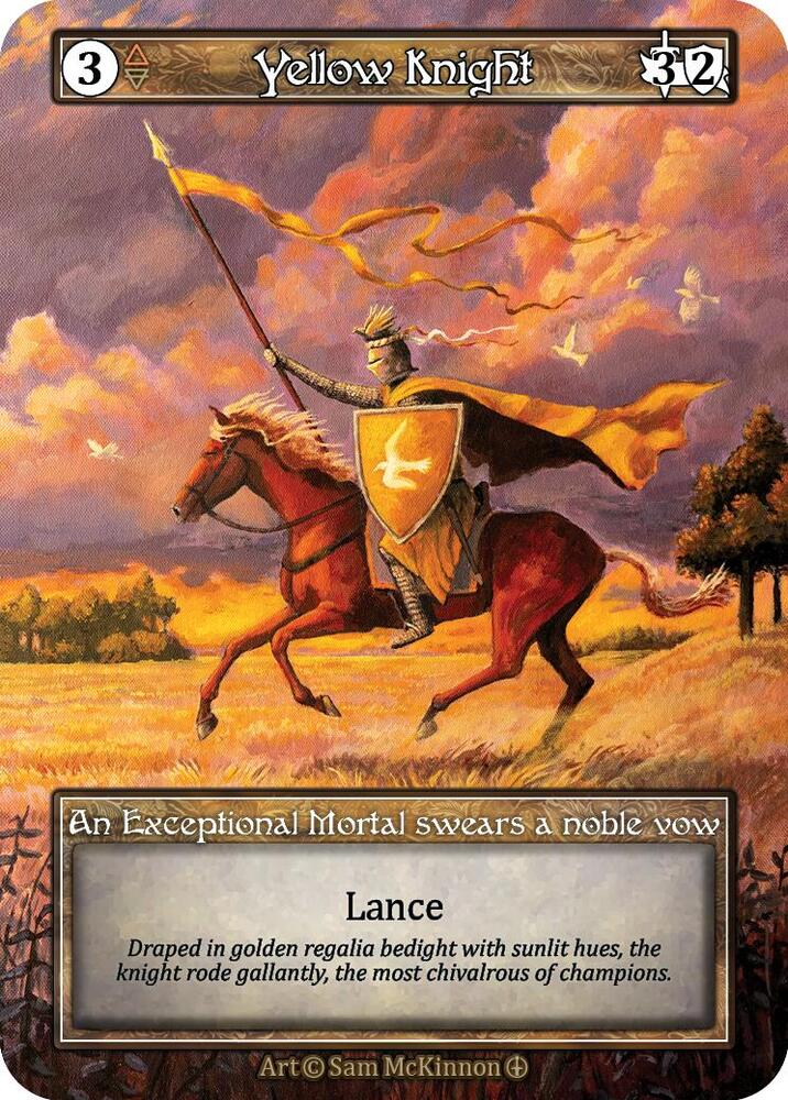 Yellow Knight - Arthurian Legends (Foil)