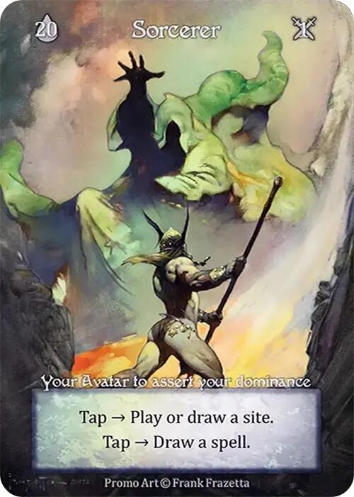 Sorcerer (Store Alternate Art Promo) - Arthurian Legends Promo (Foil)