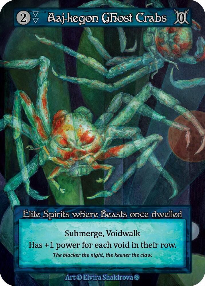 Aaj-kegon Ghost Crabs - Gothic (Non-Foil)