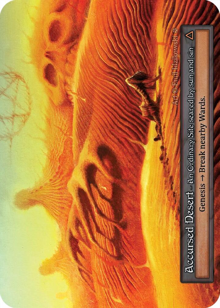 Accursed Desert - Gothic (Non-Foil)