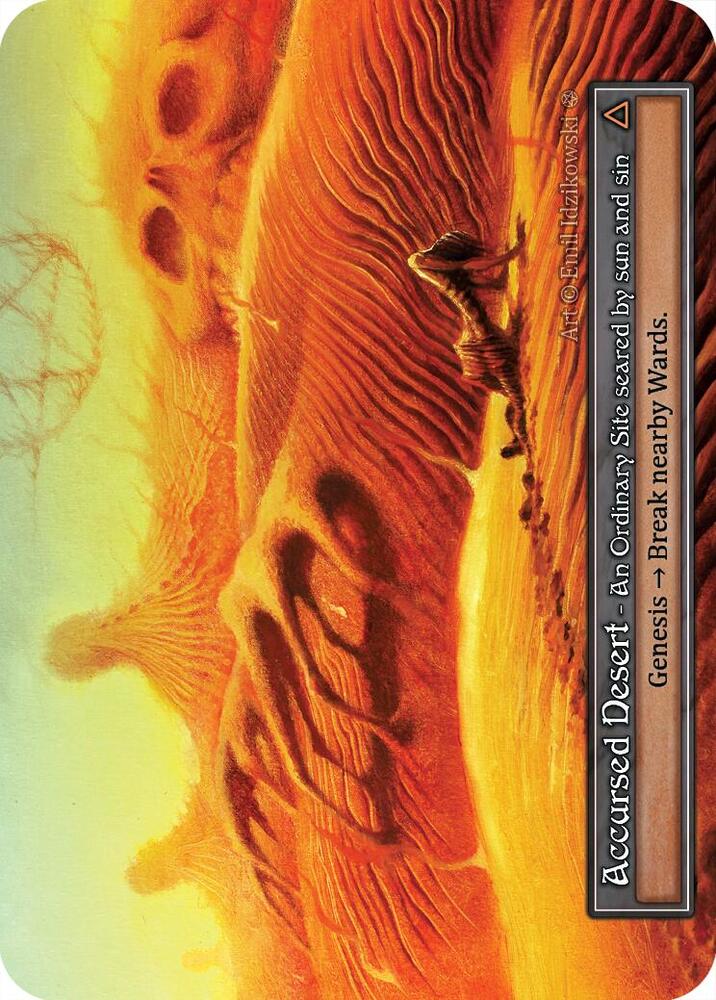 Accursed Desert - Gothic (Foil)