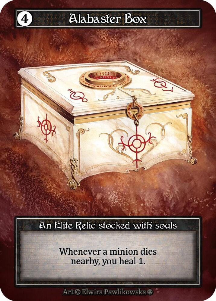 Alabaster Box - Gothic (Foil)