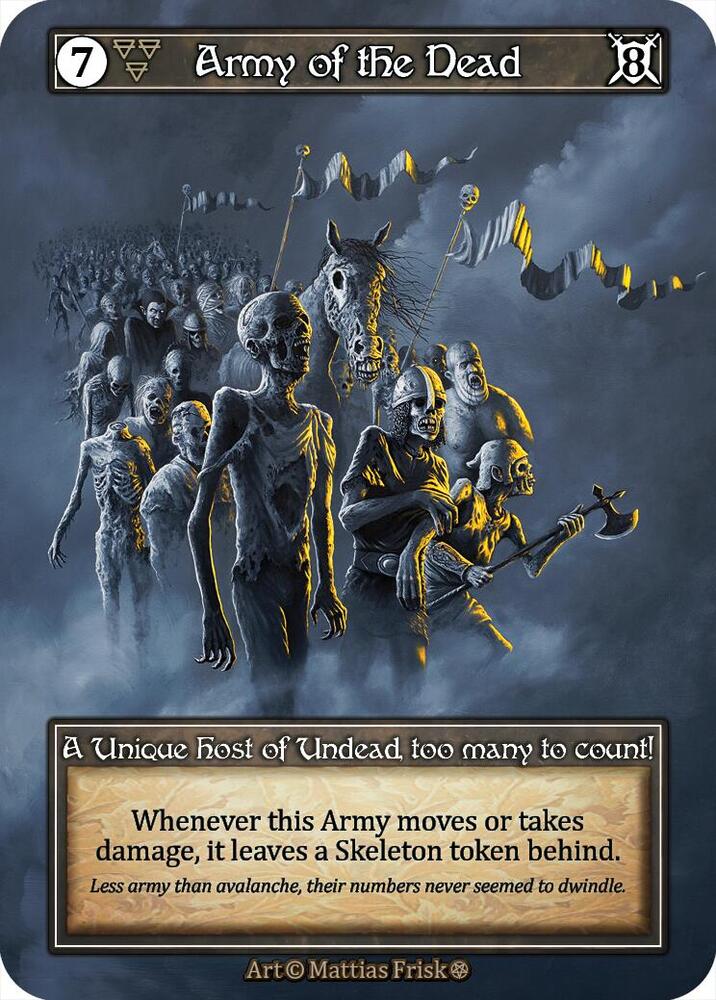 Army of the Dead - Gothic (Foil)