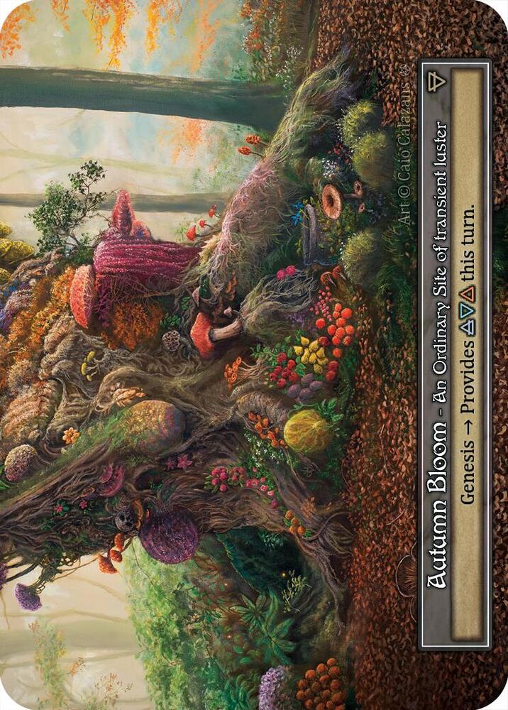 Autumn Bloom - Gothic (Foil)