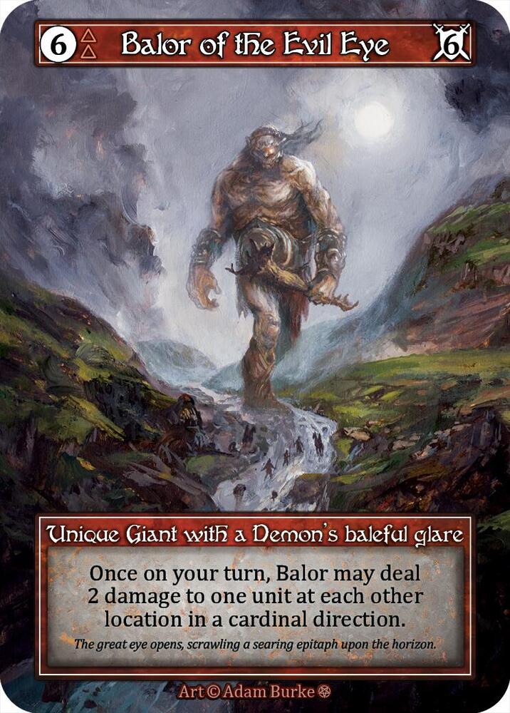Balor of the Evil Eye - Gothic (Foil)