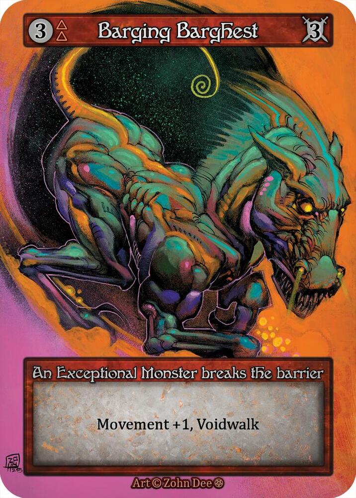 Barging Barghest - Gothic (Non-Foil)