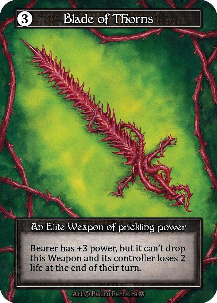 Blade of Thorns - Gothic (Foil)