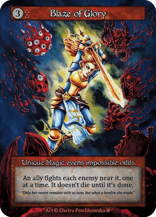 Blaze of Glory - Gothic (Non-Foil)