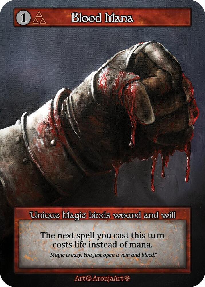 Blood Mana - Gothic (Non-Foil)