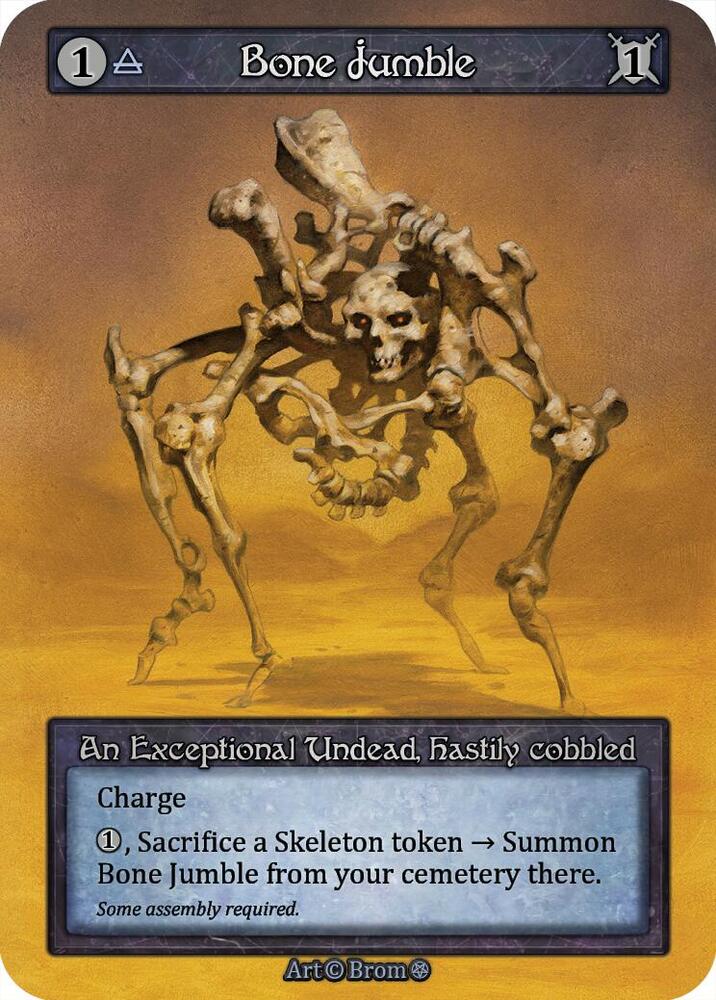 Bone Jumble - Gothic (Non-Foil)