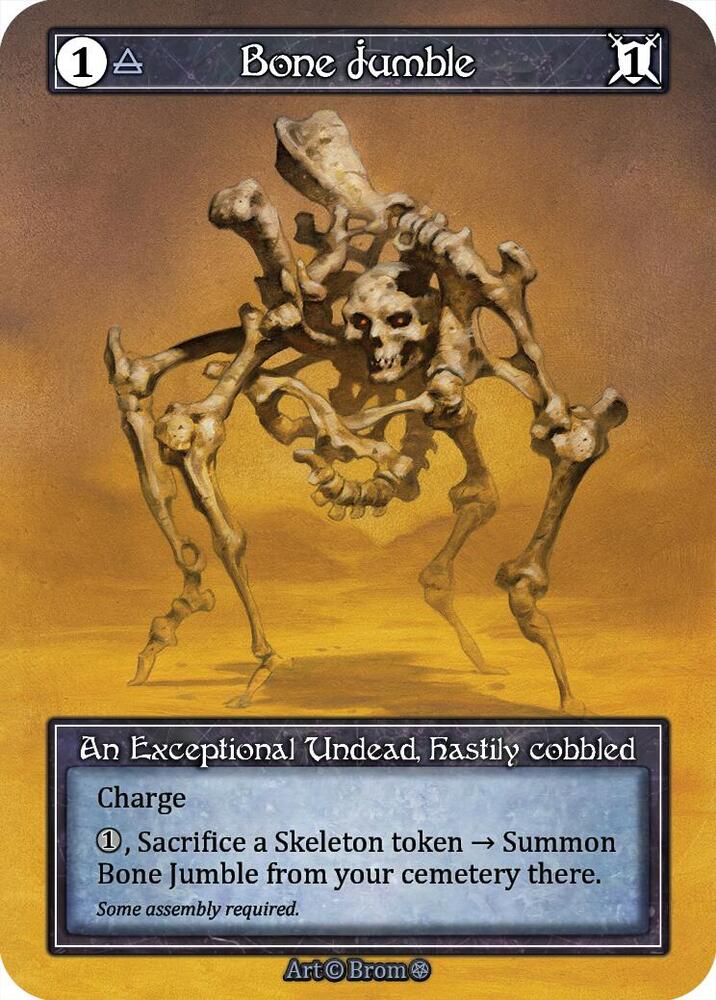 Bone Jumble - Gothic (Foil)