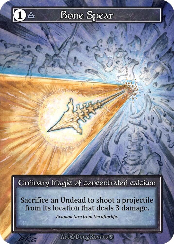 Bone Spear - Gothic (Foil)